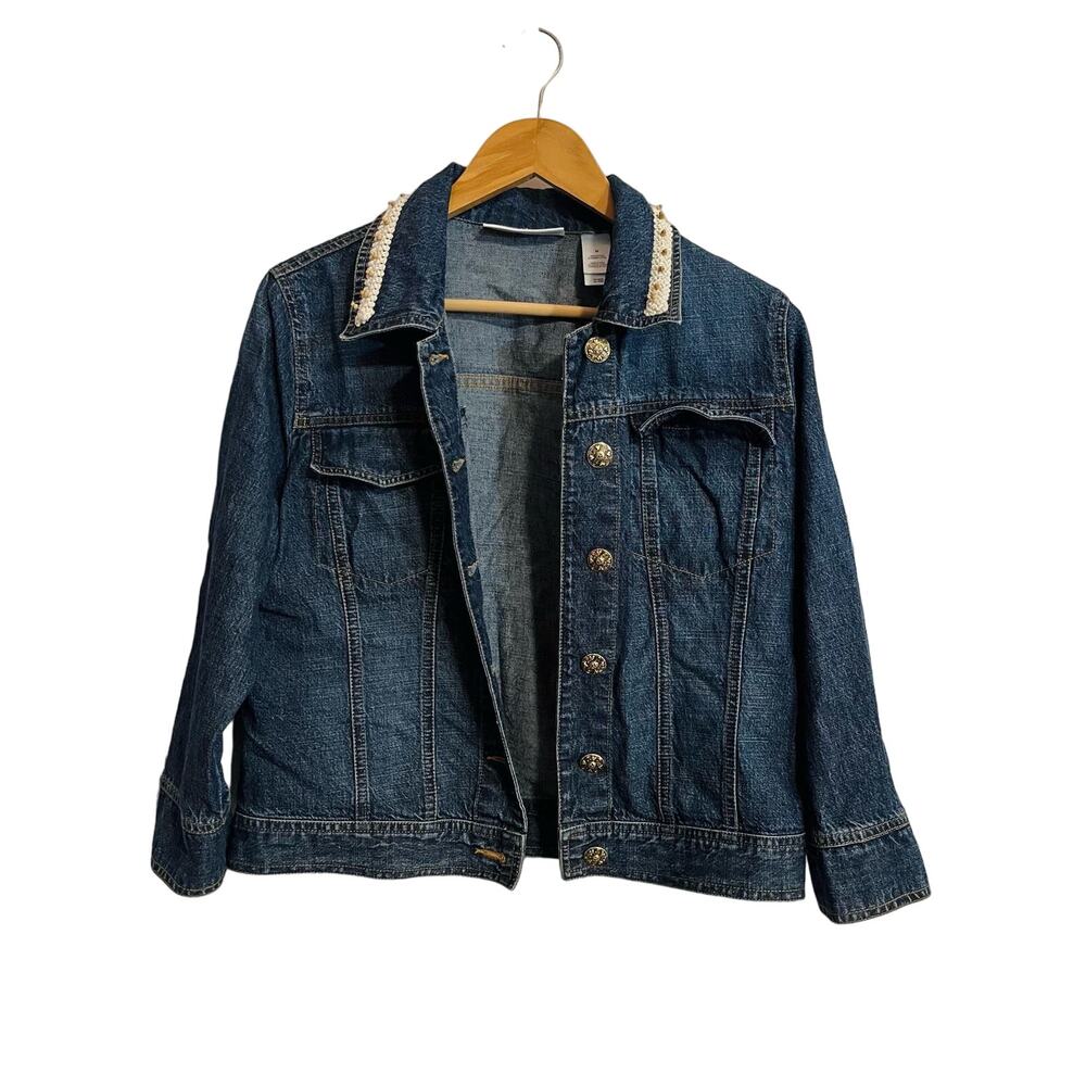 Boho denim jacket